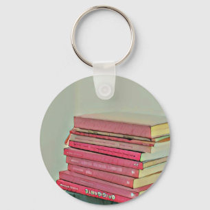 Cool book lover gift key ring