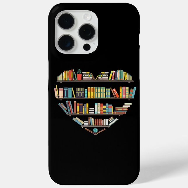 Cool Books Reading Men Women Book Lover Literacy L Case-Mate iPhone Case (Back)