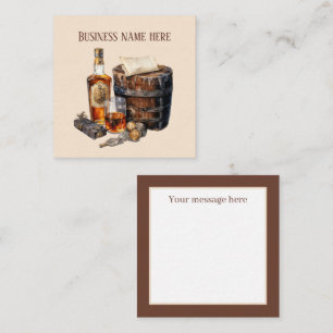 Cool Bourbon add message  Card