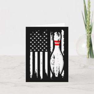 Cool Bowling Design For Men Women Bowler Bowling P Card