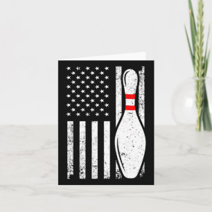 Cool Bowling Design For Men Women Bowler Bowling P Card
