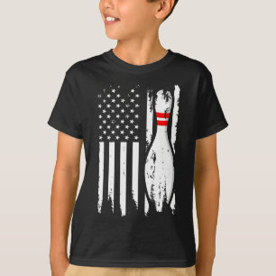 Cool Bowling Design For Men Women Bowler Bowling P T-Shirt