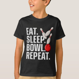 Cool Bowling For Men Women Bowling League Team Spo T-Shirt