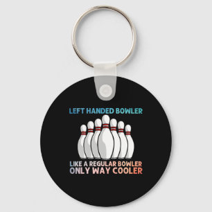 Cool Bowling For Men Women Bowling Team Sports Lea Key Ring