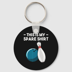 Cool Bowling Novelty For Men Women Bowling Team Ga Key Ring