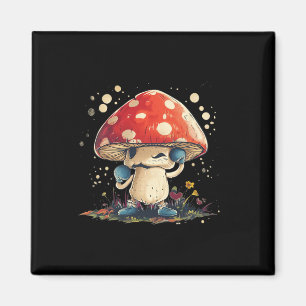 Cool Boxing Agaric For Vegetable And Mushroom Love Magnet