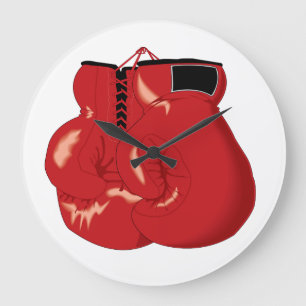 Cool Boxing Gloves Clock