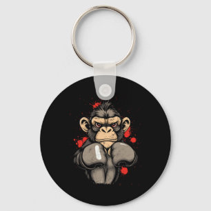 Cool Boxing Monkey - Costume Key Ring