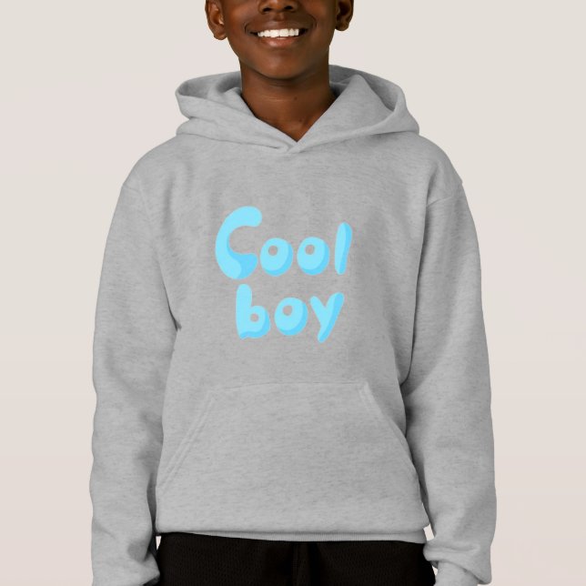 Cool Boy Kid’s Hoodie (Front)