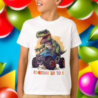 cool boys 8th Birthday dinosaur prehistoric 