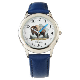 Cool boys Buffalo lovers add name Watch
