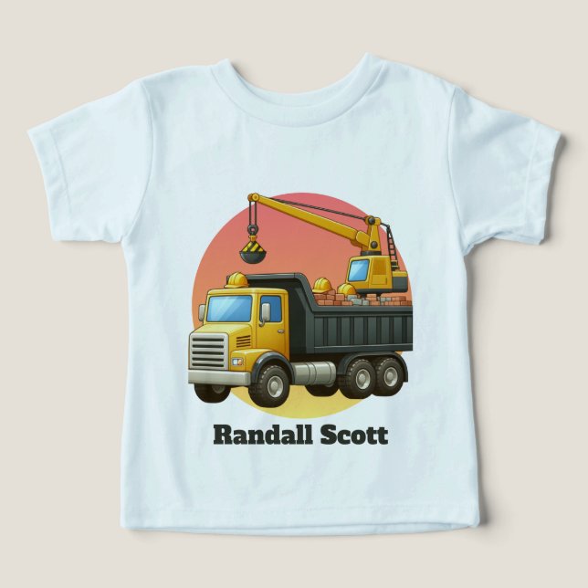 Cool Boys construction customizable  (Design Front)