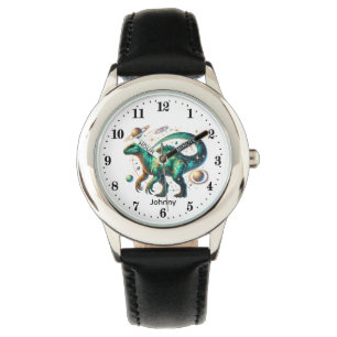 Cool Boys Cosmic Dinosaur add name Watch 