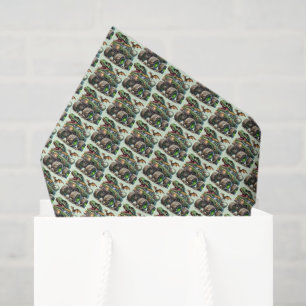 Cool boys monster truck tissue paper