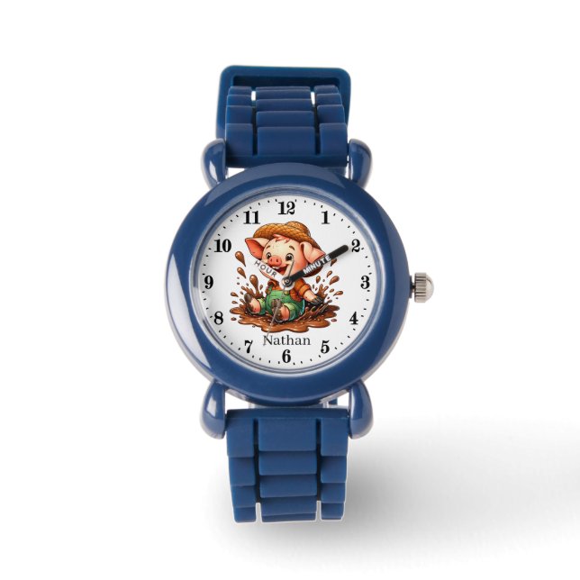 Cool boys pig lovers add name watch (Front)