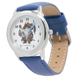Cool boys pirate add name watch