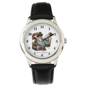 Cool boys pirate add name watch