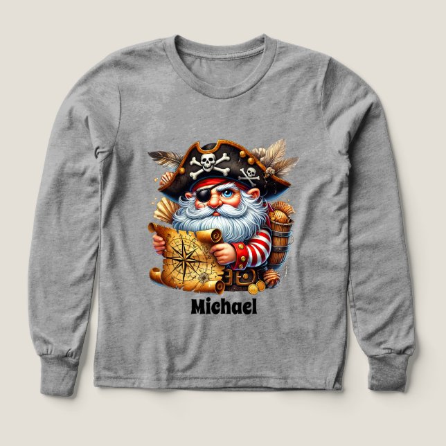 Cool boys pirate lovers add name (Design Front)