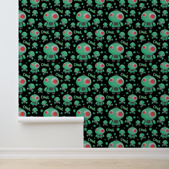 Cool Boys robot lovers tiled  Wallpaper (Application)