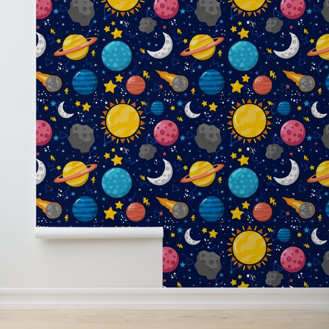 Cool boys tiled space lovers  wallpaper (Application)
