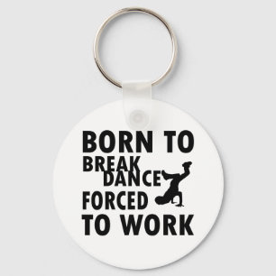 Cool Breakdance Designs Key Ring