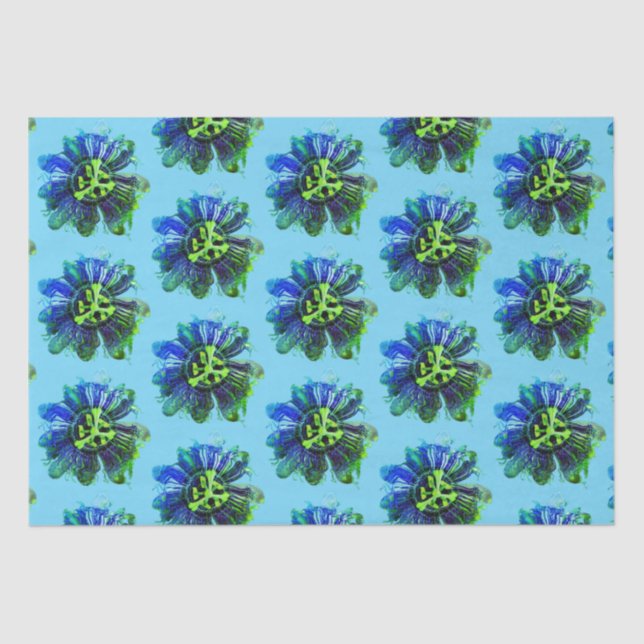 "Cool Breeze" Tissue Paper (Front)