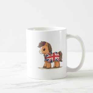 Cool British Horse Costume For Ny Lovers Coffee Mug
