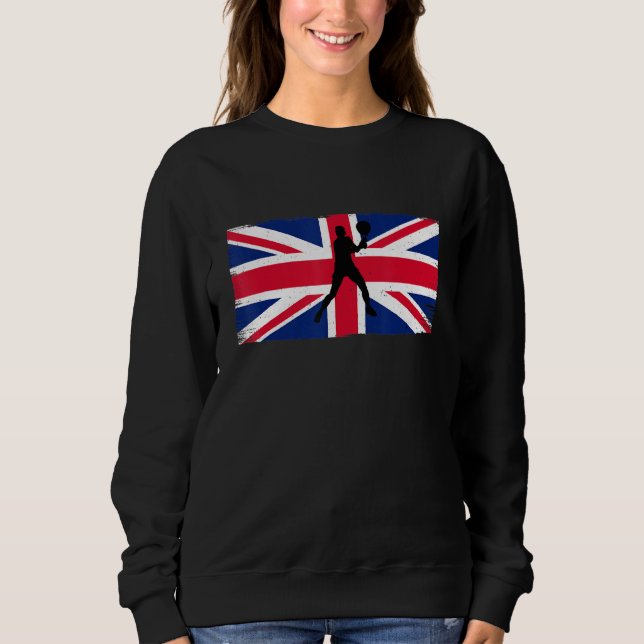 Cool British Tennis Sweatshirt (Front)