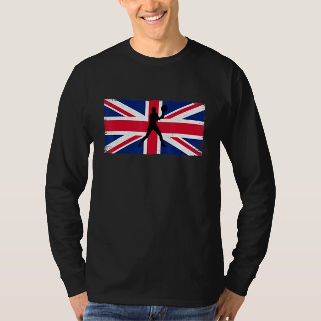 Cool British Tennis T-Shirt (Front)