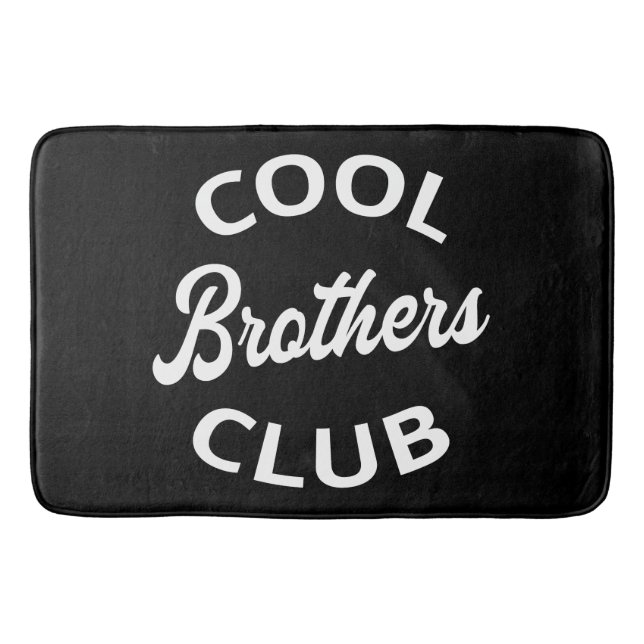 Cool Brothers Club I Bath Mat (Front)