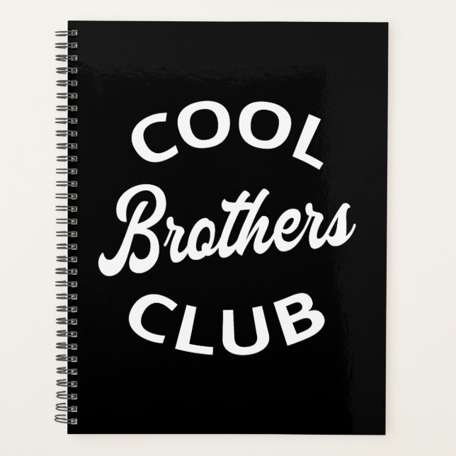 Cool Brothers Club I Planner (Front)