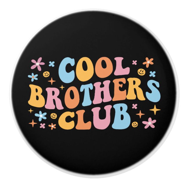 Cool Brothers Club III Ceramic Knob (Front)