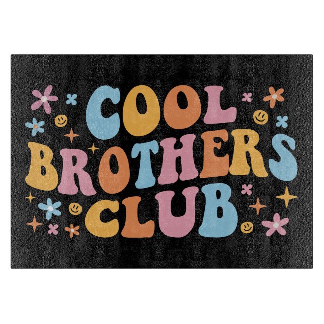 Cool Brothers Club III Cutting Board (Front)