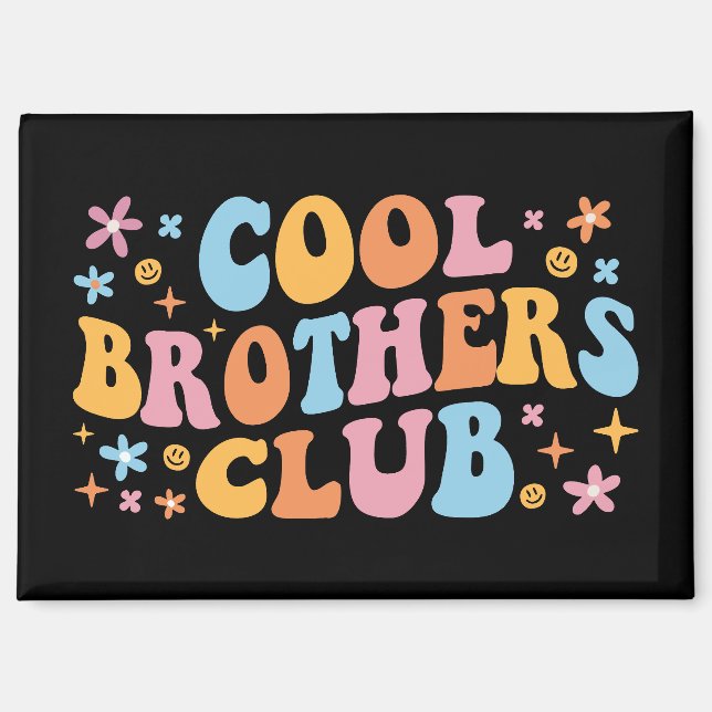 Cool Brothers Club III Magnet (Front)