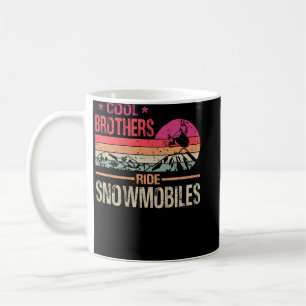 Cool Brothers Ride Snowmobiles - Snowmobile Dad Gr Coffee Mug