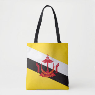Cool Brunei Flag Fashion Tote Bag