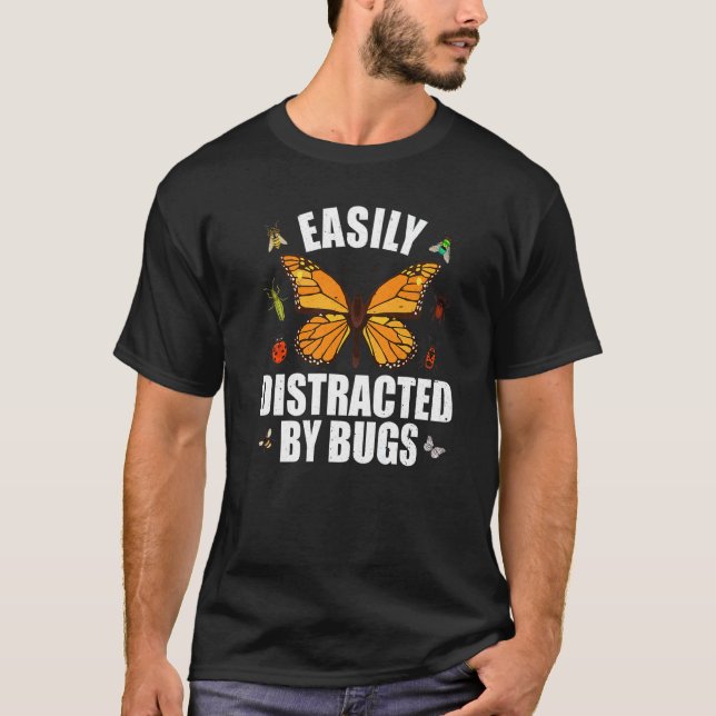 Cool Bug For Men Women Kids Insect Science Entomol T-Shirt (Front)