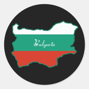 Cool Bulgaria Classic Round Sticker