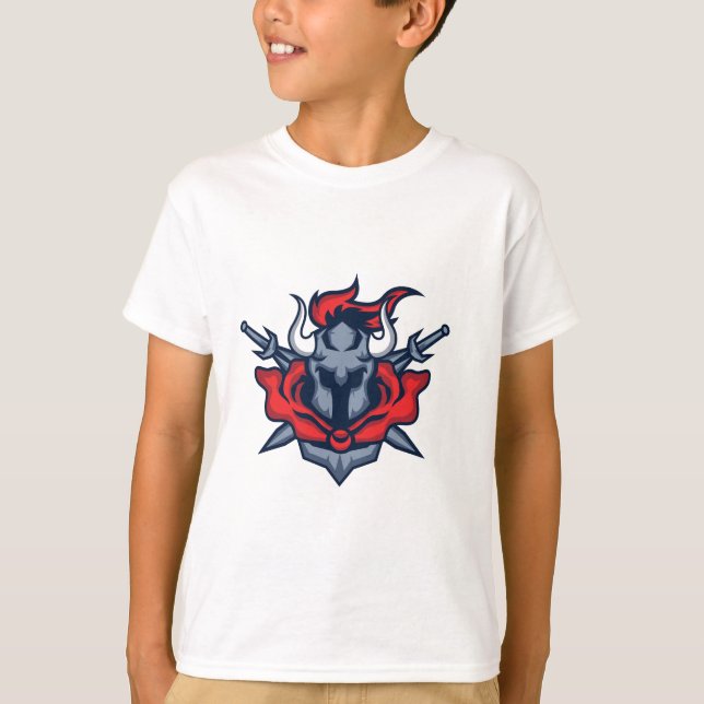 Cool Bull Warrior Boys T-Shirt  (Front)