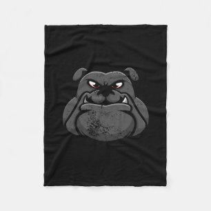 Cool Bulldog Dog Lover Gifts Idea Fleece Blanket