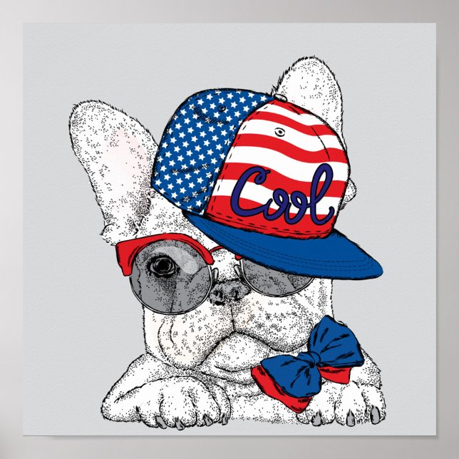 Cool Bulldog Poster (Creator Uploaded)