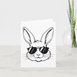 Cool Bunny Face Happy Easter Shirts For Boys Men K Card