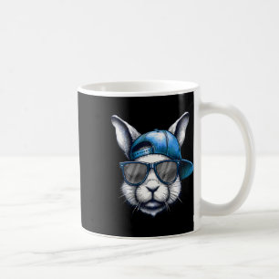 Cool Bunny Face Happy Easter Shirts For Boys Men K Coffee Mug