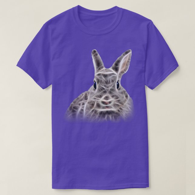 Cool Bunny Rabbit Graphic Great Funny Easter Gift  T-Shirt (Design Front)