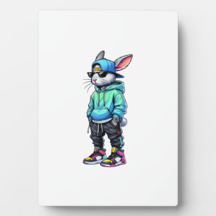 Cool Bunny Rabbit Sunglasses Easter Day For Boys M Plaque