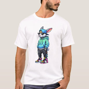 Cool Bunny Rabbit Sunglasses Easter Day For Boys M T-Shirt
