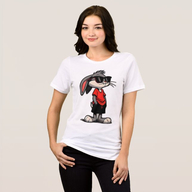  Cool Bunny Tri-Blend Shirt (Front Full)