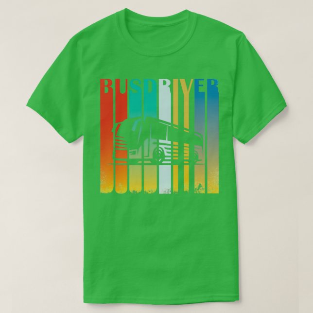 Cool Bus Driver 4 T-Shirt (Design Front)