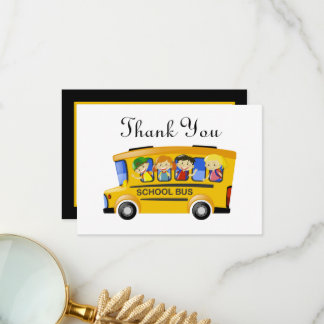 cool bus driver thank you add sentiment card