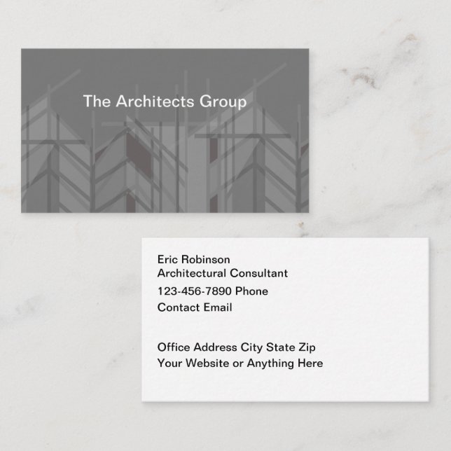 Cool Business Cards for An Body Repair Mechanic (Front/Back)